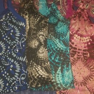 (Set of 4) Yoga tops🧘‍♀️🧘‍♀️🧘‍♀️🧘‍♀️